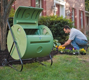 Composter Tumbler on Wheels