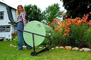 Composter Tumbler on Wheels