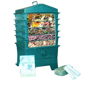 VermiHut 5-Tray Worm Compost Bin